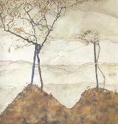 Autumn Sun I (MK12) Egon Schiele